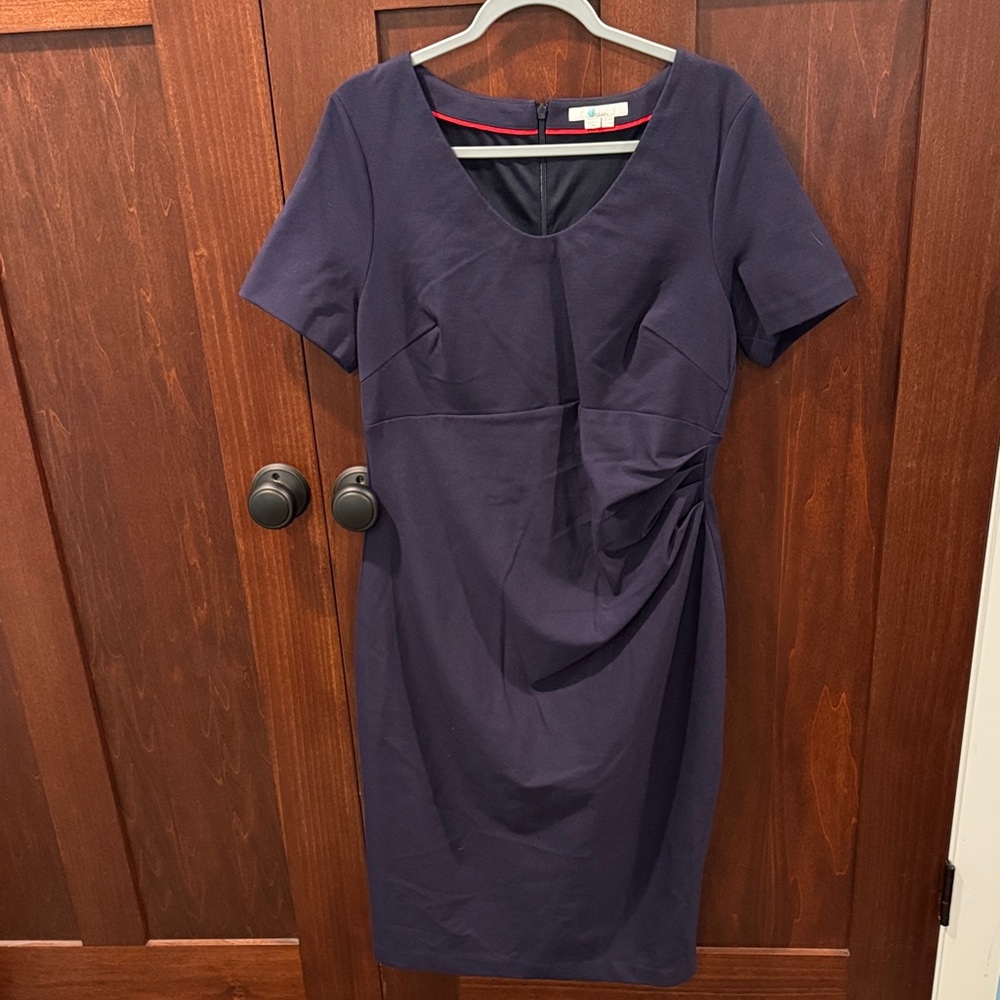 Boden Classic Navy Midi Dress